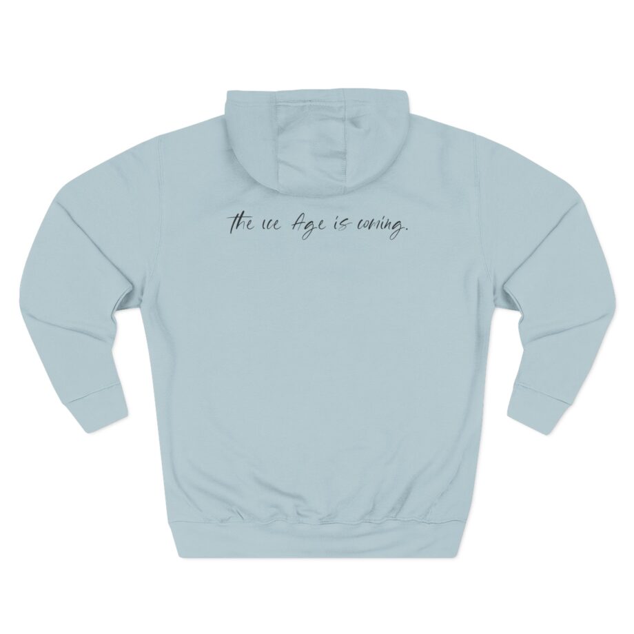 American Nightmare "the Ice Age is Coming" Three-Panel Fleece Hoodie