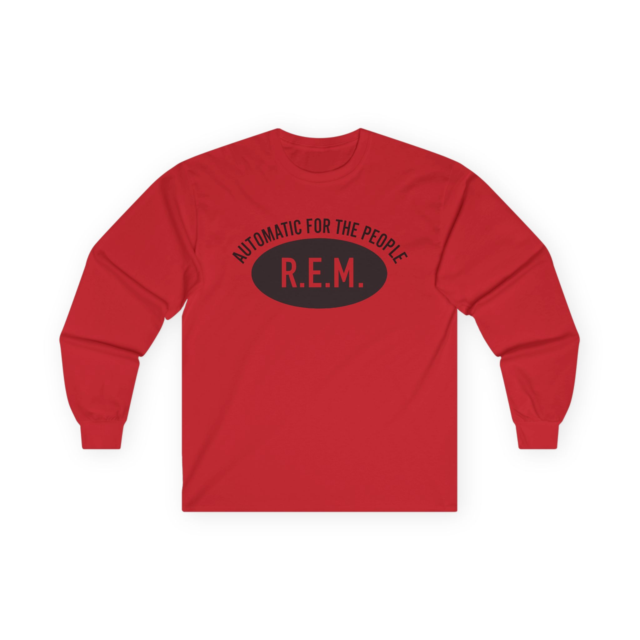 Rem Automatic for the People Unisex Ultra Cotton Long Sleeve Tee