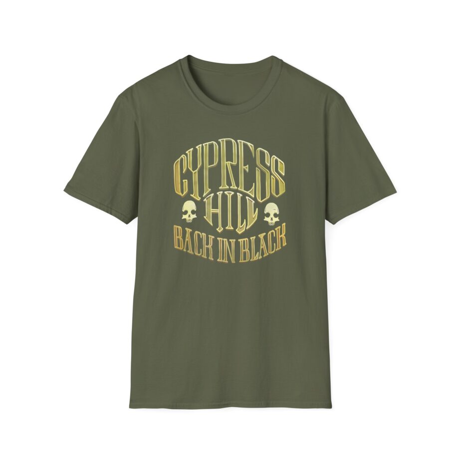 Cypress Hill Back In Black Unisex Softstyle T-Shirt