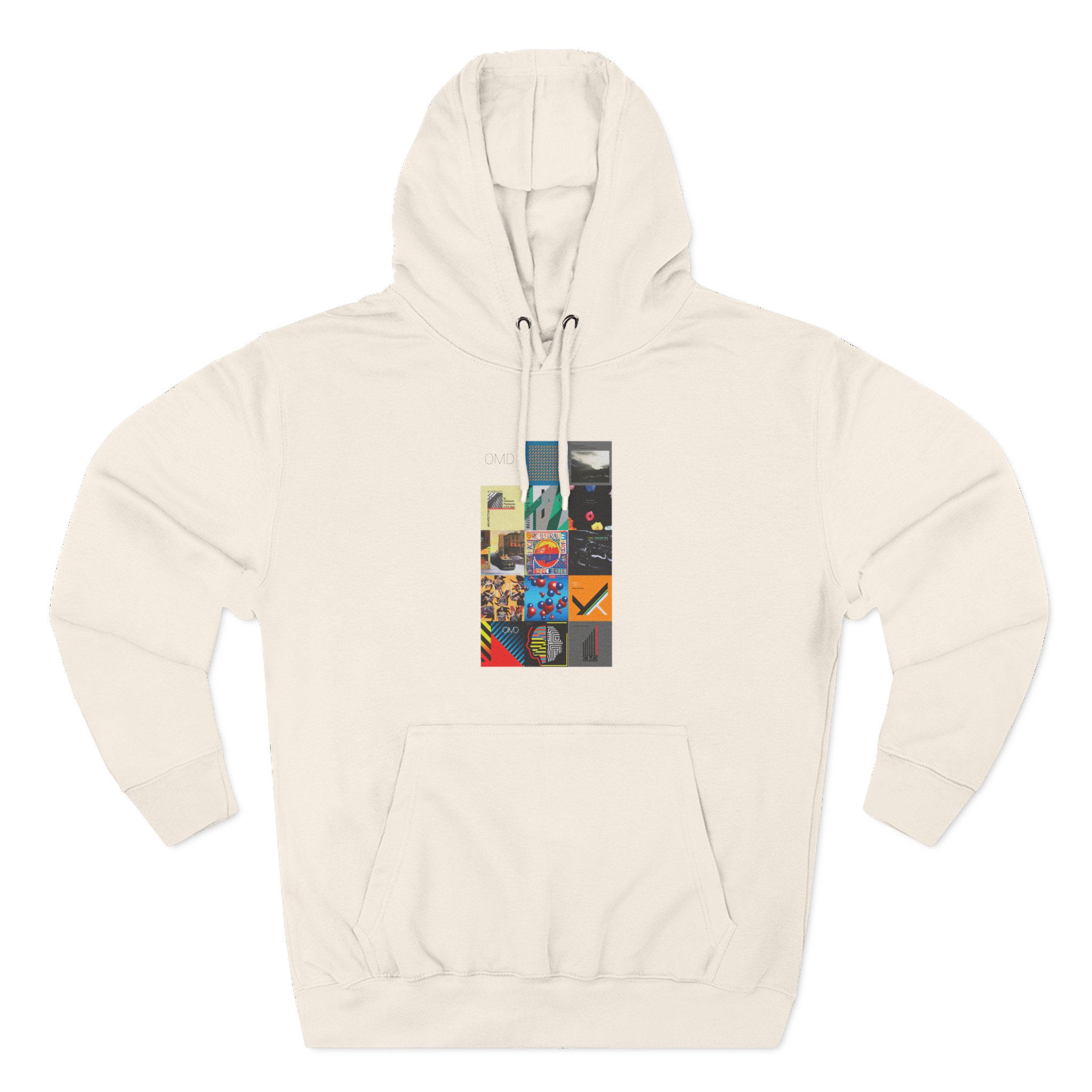 Omd Discography Three-Panel Fleece Hoodie