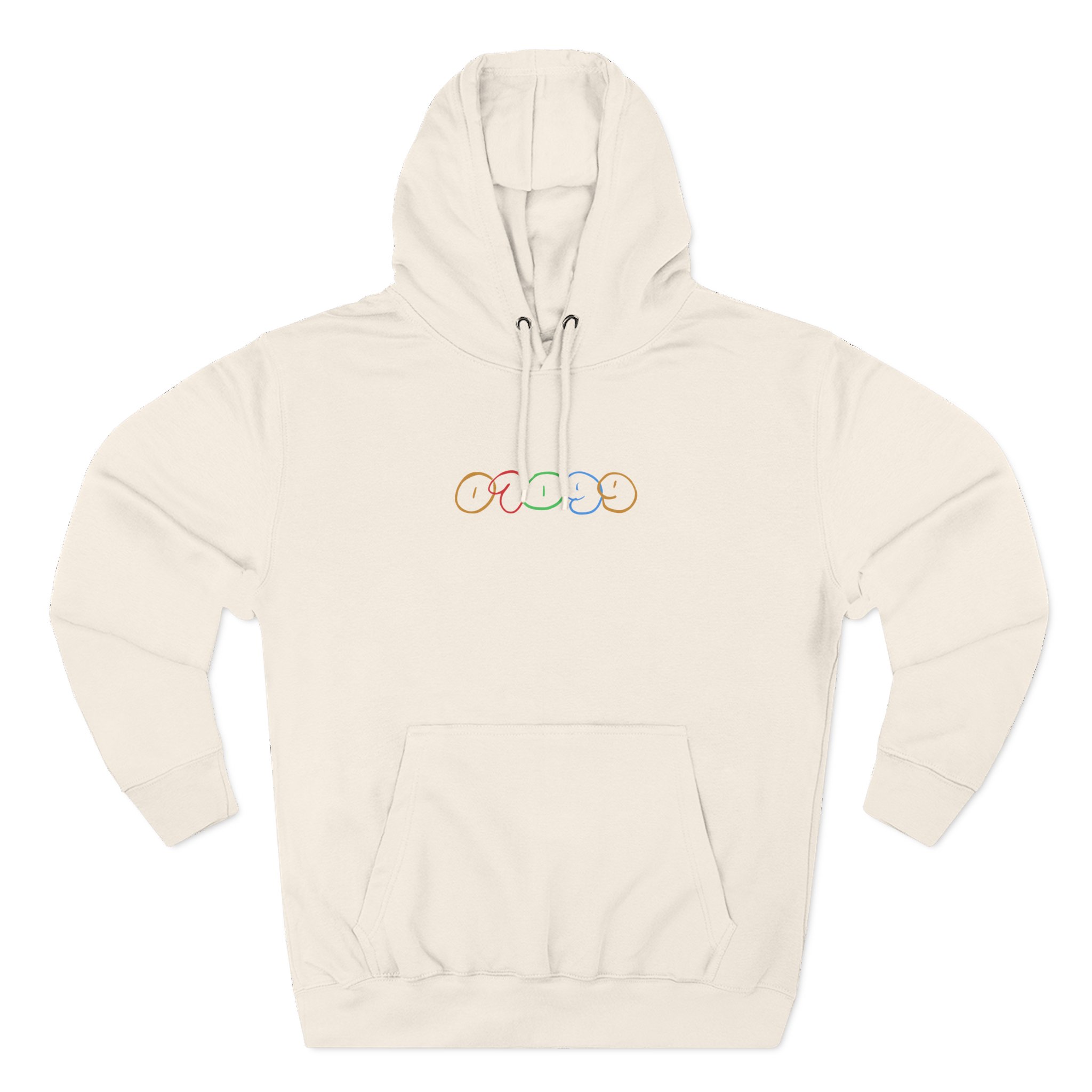 01099 Ist Die Family Three-Panel Fleece Hoodie