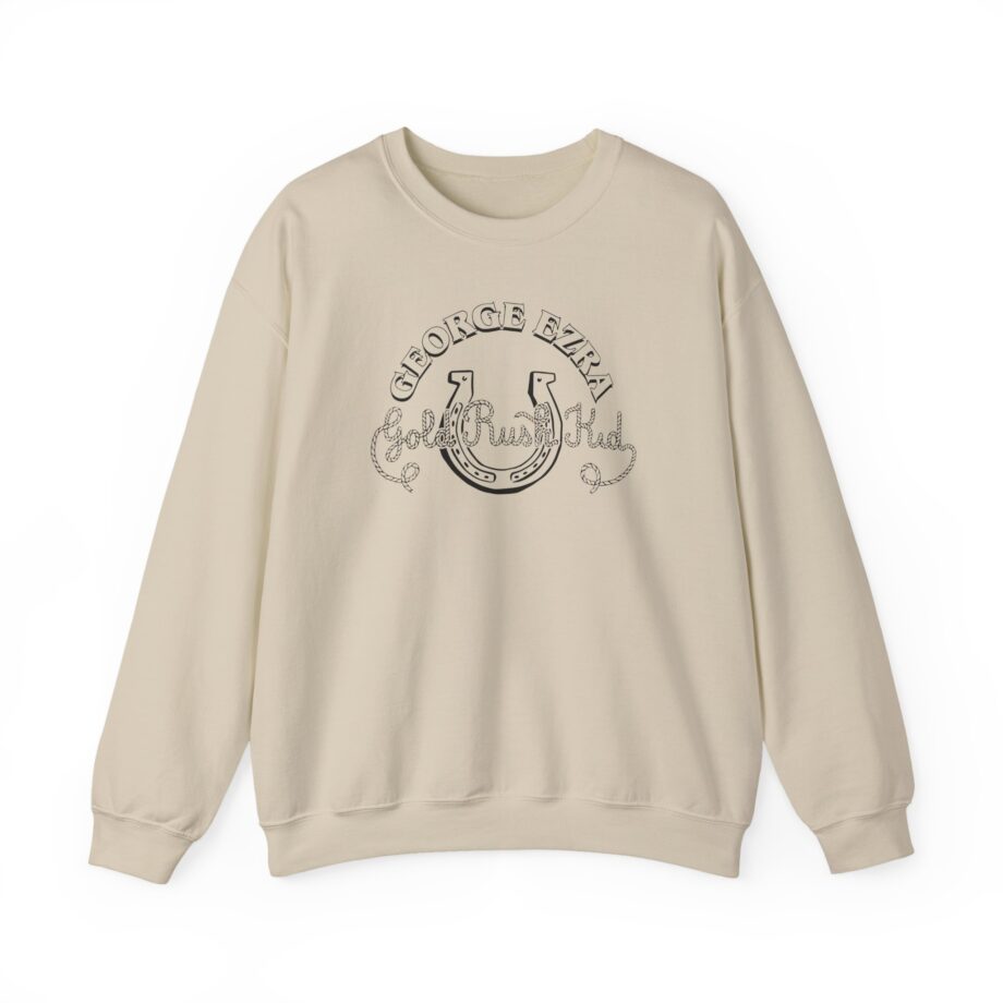 George Ezra Gold Rush Kid Horse Shoe Unisex Heavy Blend™ Crewneck Sweatshirt