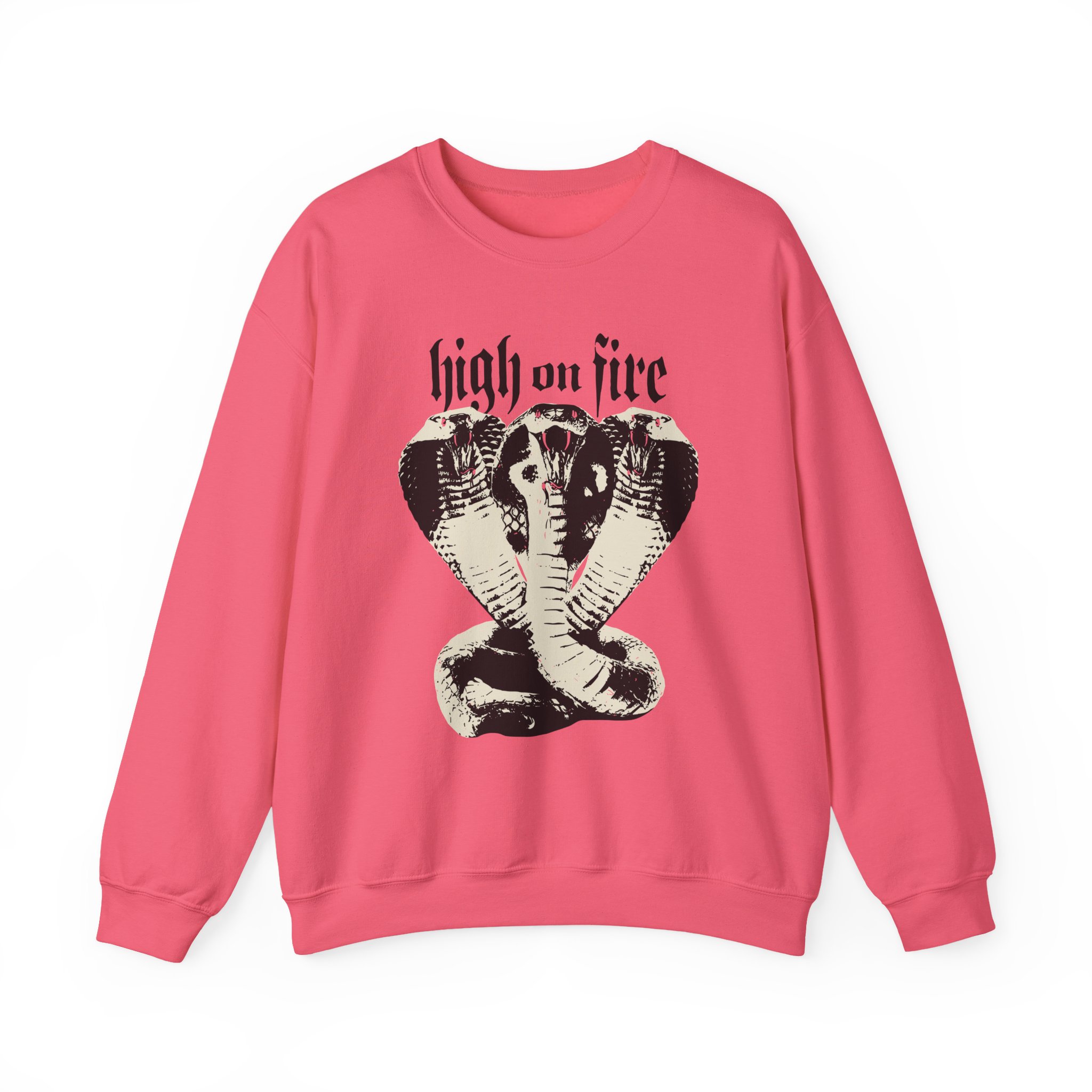 High on Fire Branca Snakes Unisex Heavy Blendâ„¢ Crewneck Sweatshirt