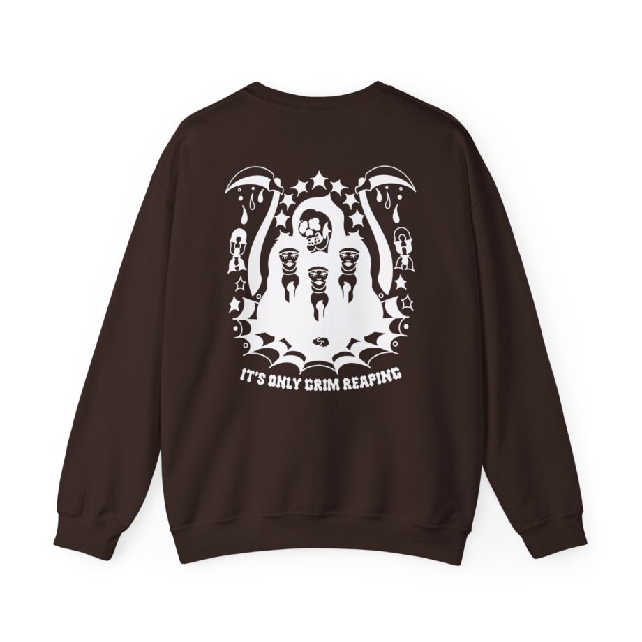 Pup Grim Reaping Unisex Heavy Blend™ Crewneck Sweatshirt