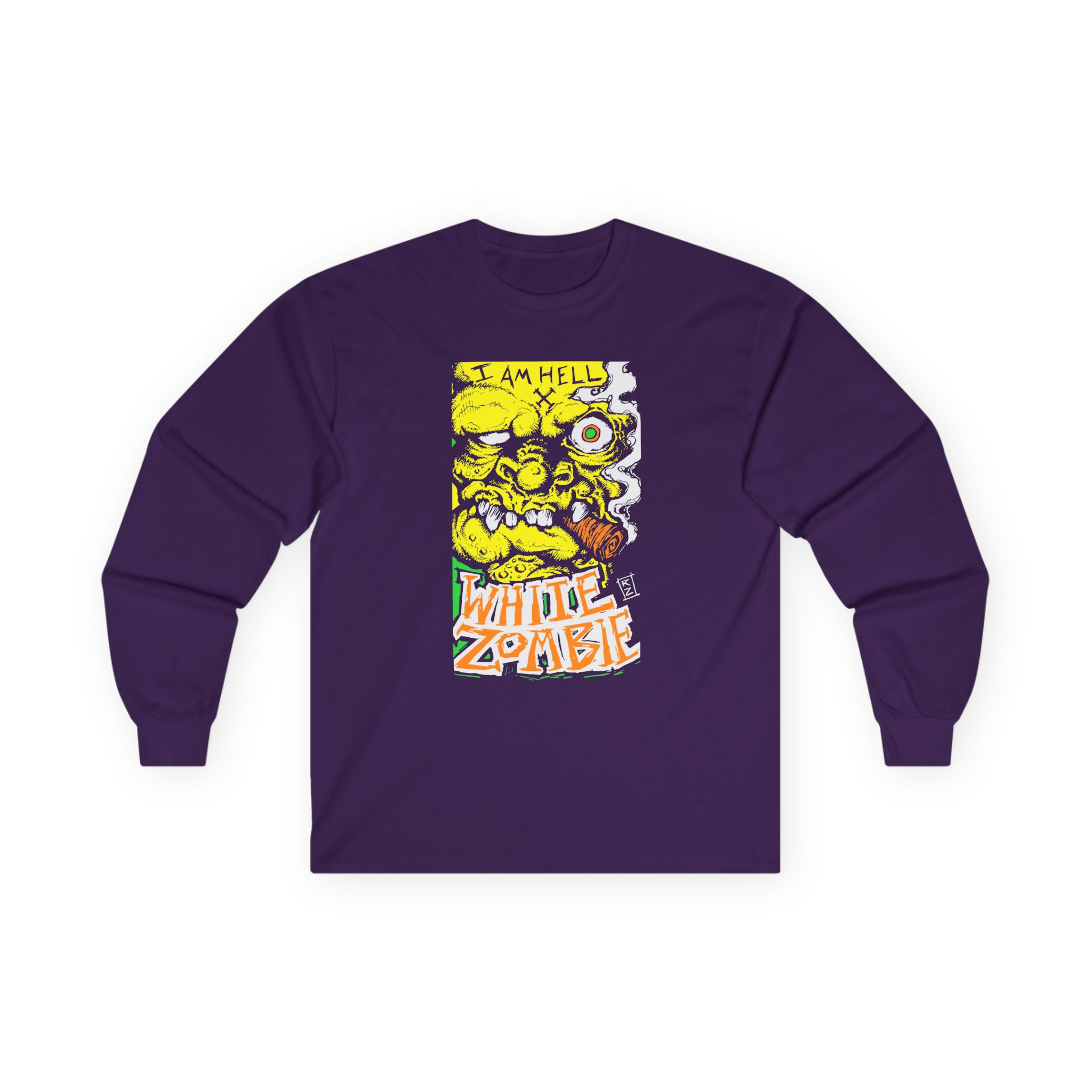 White Zombie I Am Hell Unisex Ultra Cotton Long Sleeve Tee