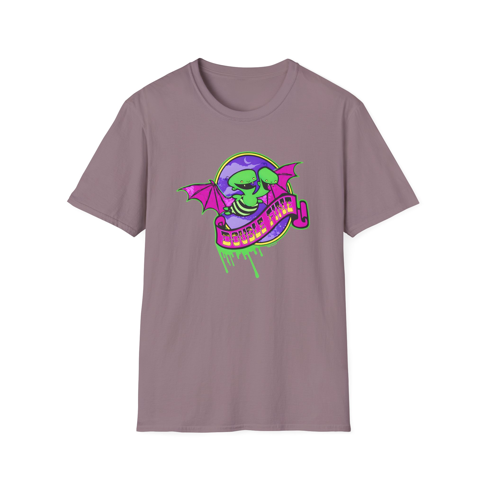Double Fine Halloween Unisex Softstyle T-Shirt