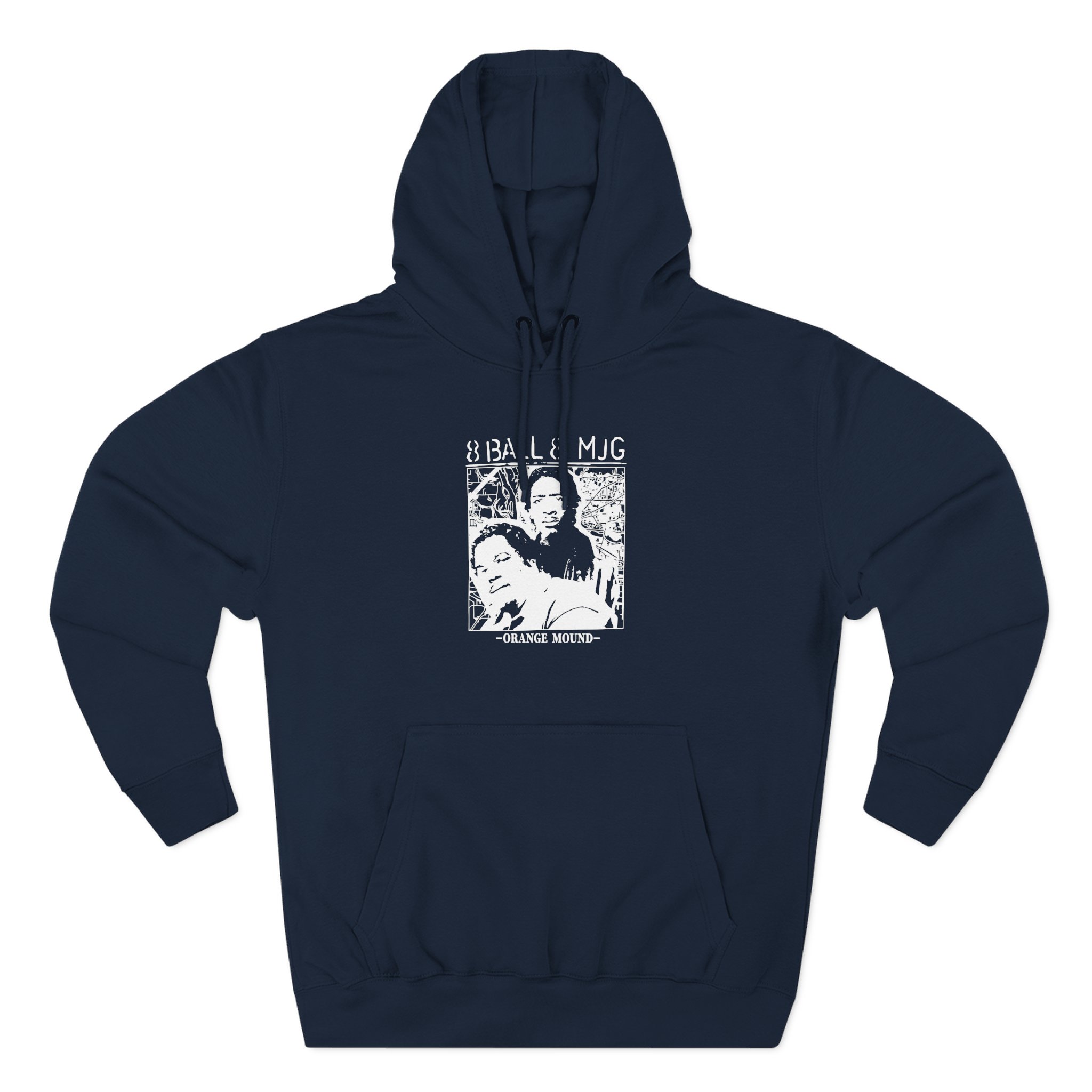 8ball & Mjg Three-Panel Fleece Hoodie