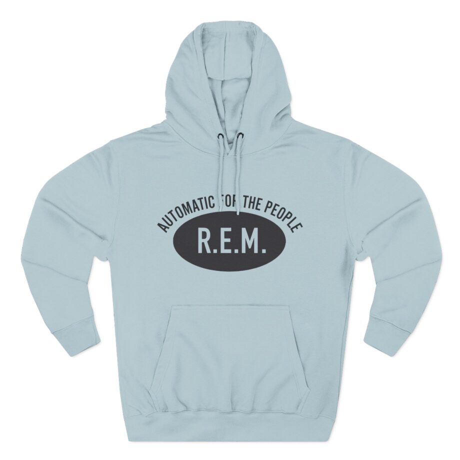 Rem Automatic for the People Three-Panel Fleece Hoodie