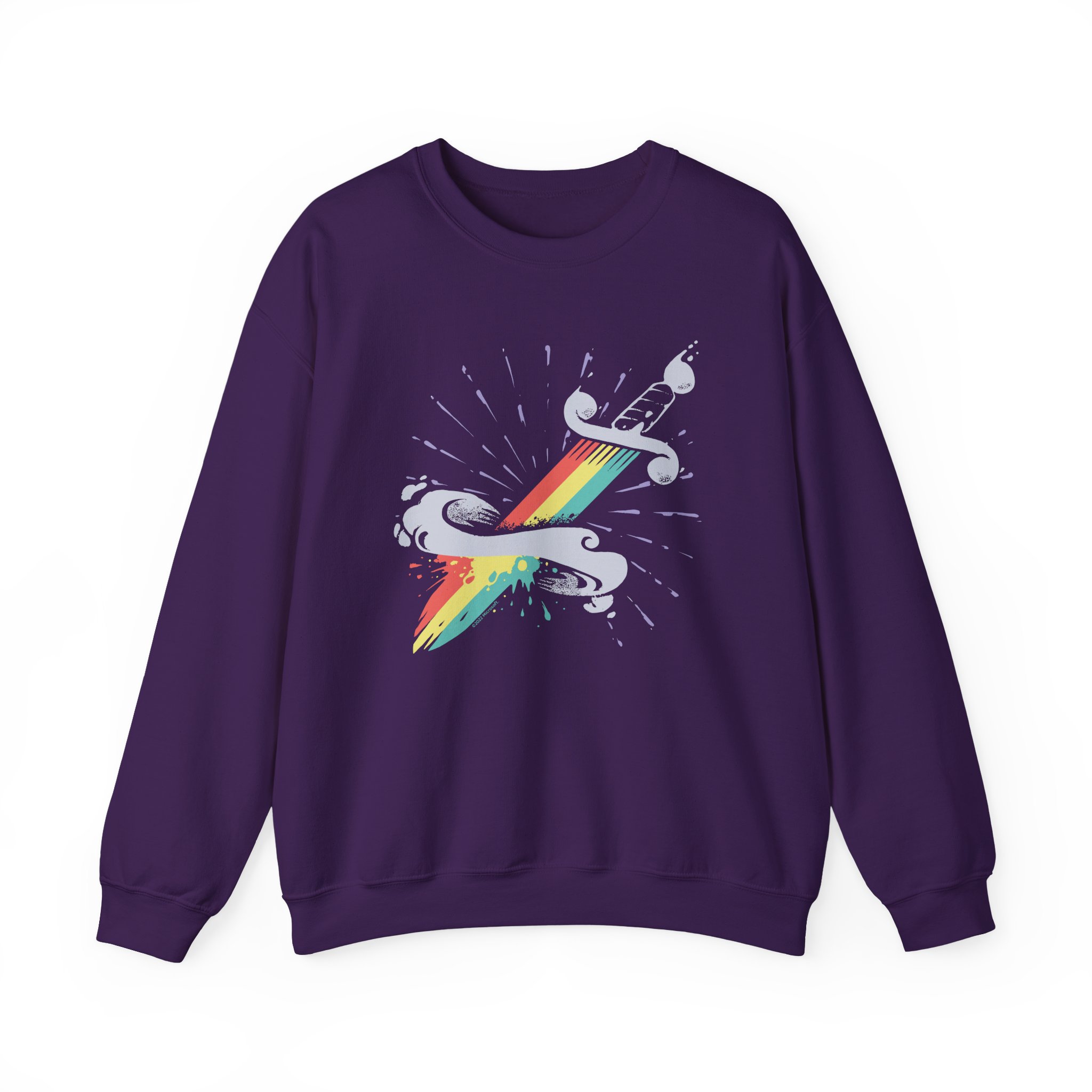 Grounded Willow Sad Stab Unisex Heavy Blendâ„¢ Crewneck Sweatshirt