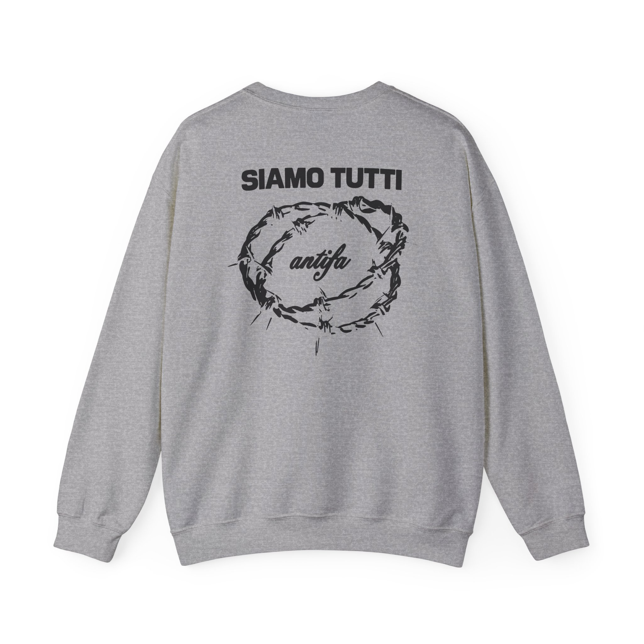 Disarstar Siamo Tutti Antifa Unisex Heavy Blendâ„¢ Crewneck Sweatshirt