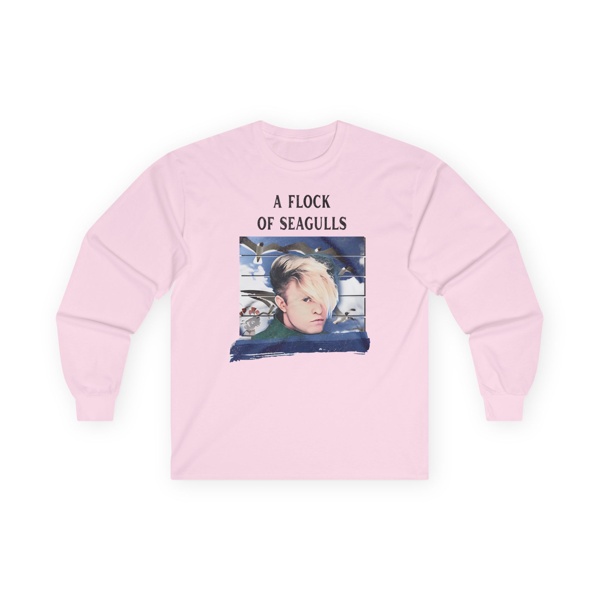 A Flock of Seagulls Birds in Flight Unisex Ultra Cotton Long Sleeve Tee