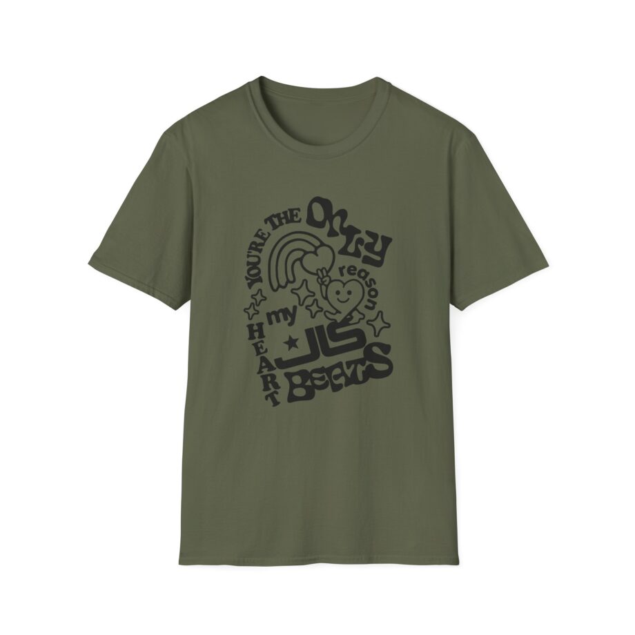 JLS Heart Beats Unisex Softstyle T-Shirt
