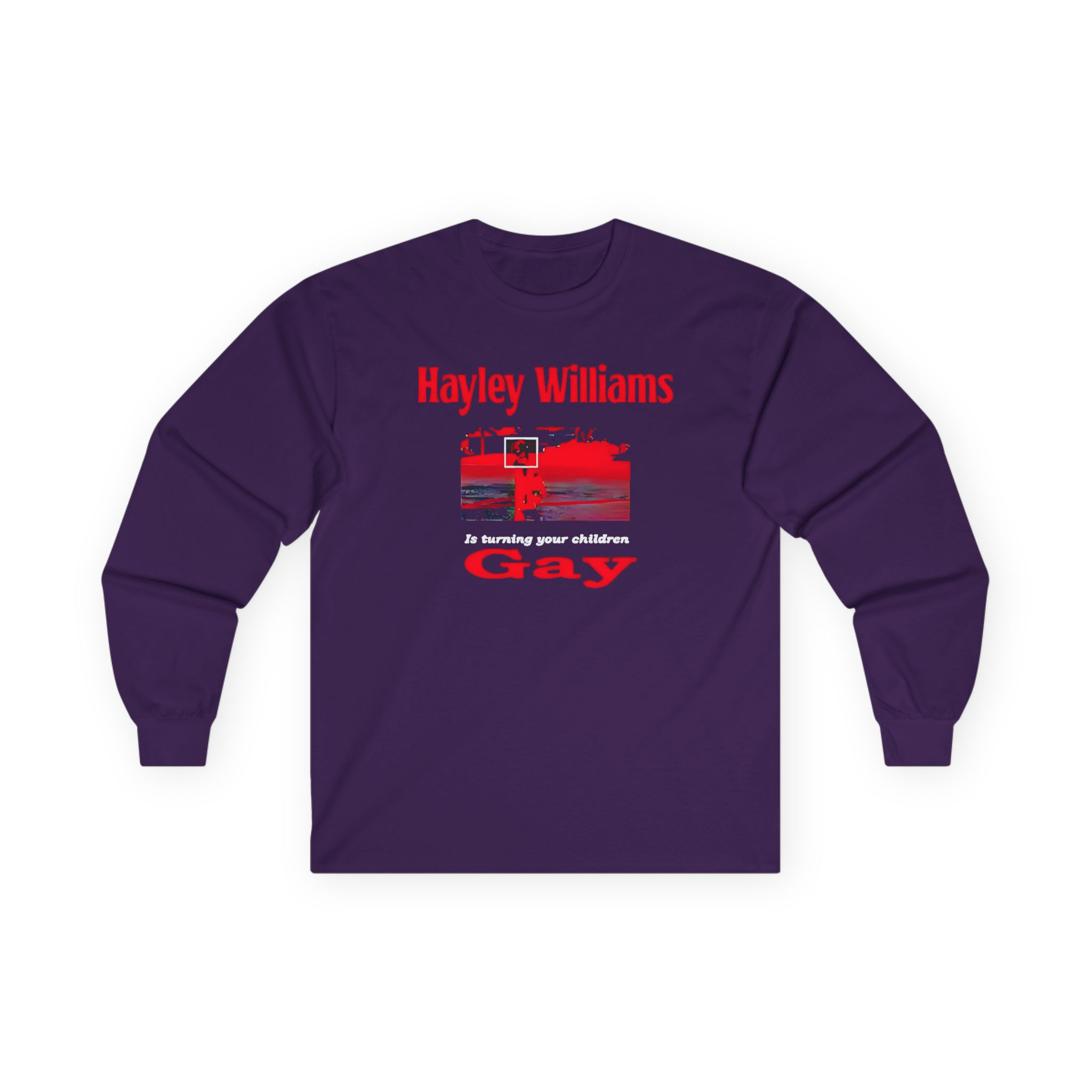 Hayley Williams Turning Your Children Gay Unisex Ultra Cotton Long Sleeve Tee