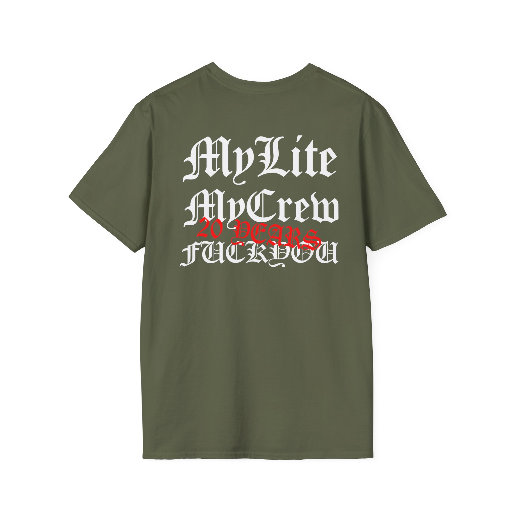 100 Demons Brass City Unisex Softstyle T-Shirt