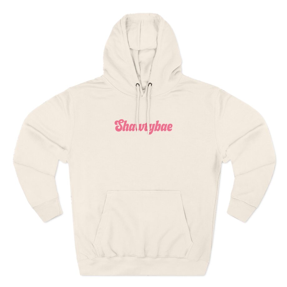 Shawty Bae Three-Panel Fleece Hoodie