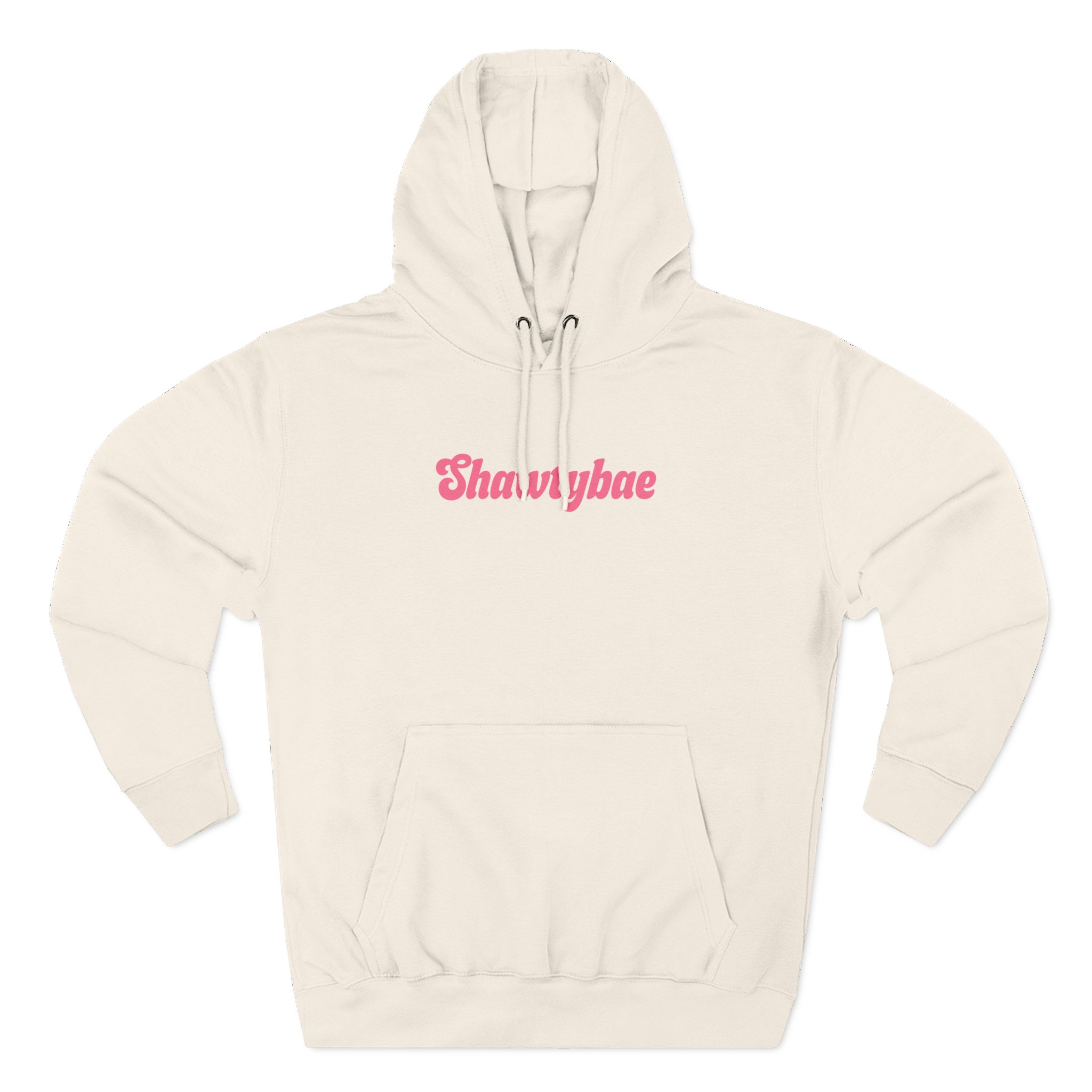Shawty Bae Three-Panel Fleece Hoodie