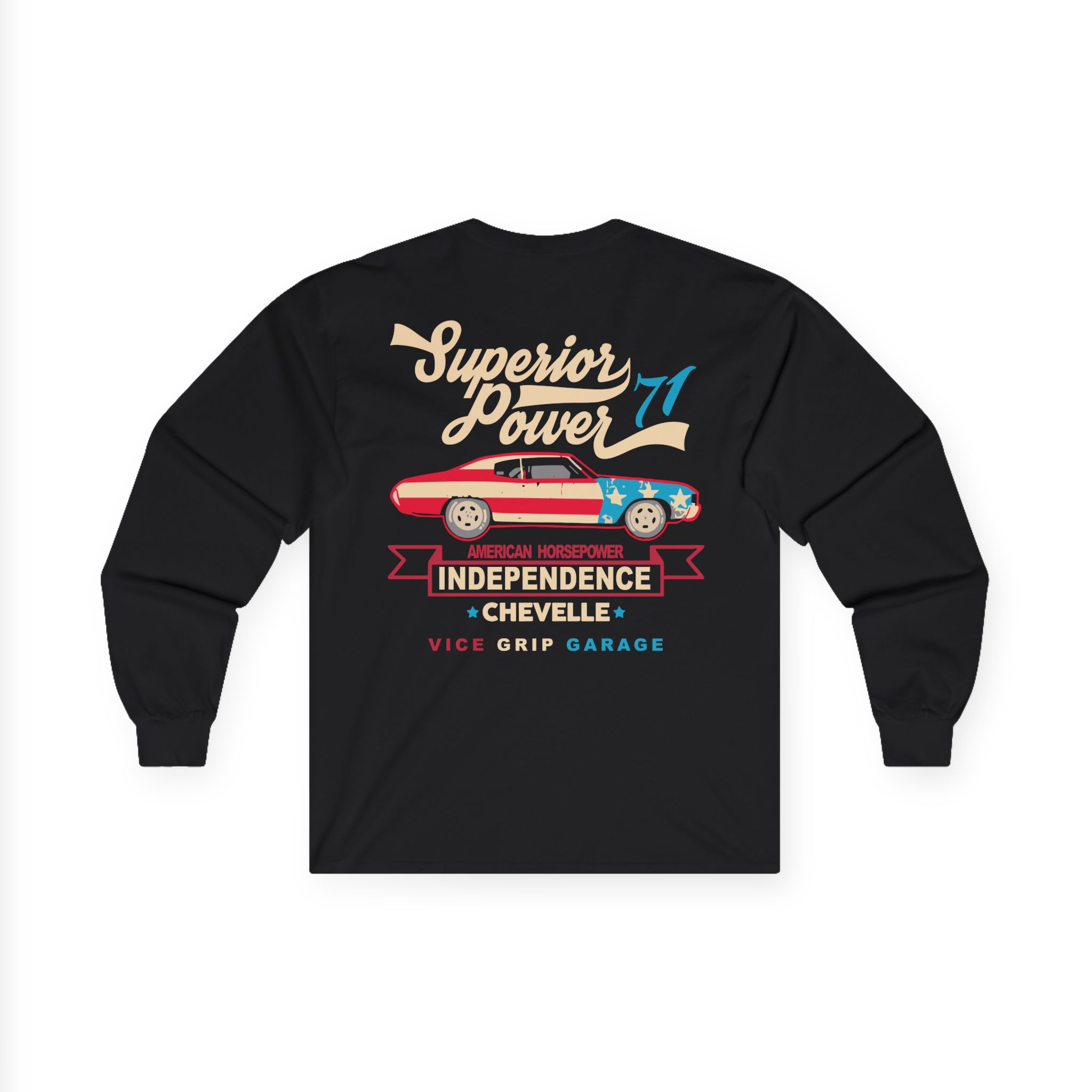 Vicegripgarage Superior Power Independence Unisex Ultra Cotton Long Sleeve Tee