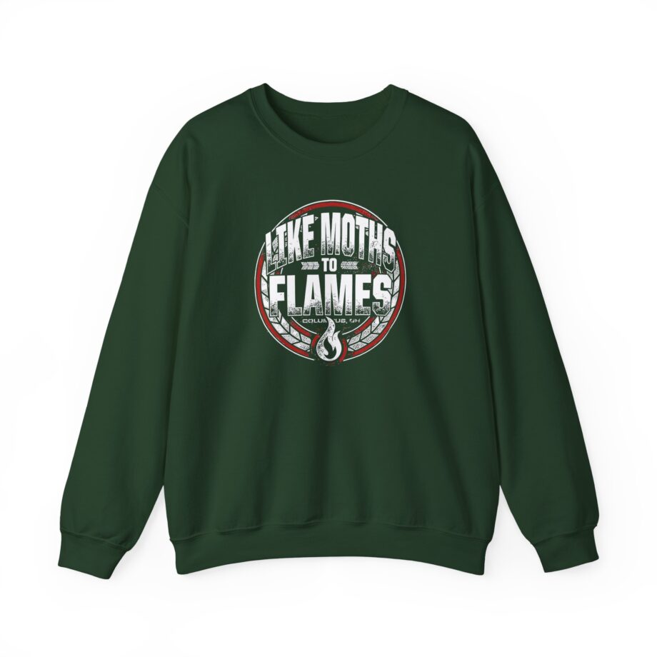 Like Moths to Flames Unisex Heavy Blend™ Crewneck Sweatshirt