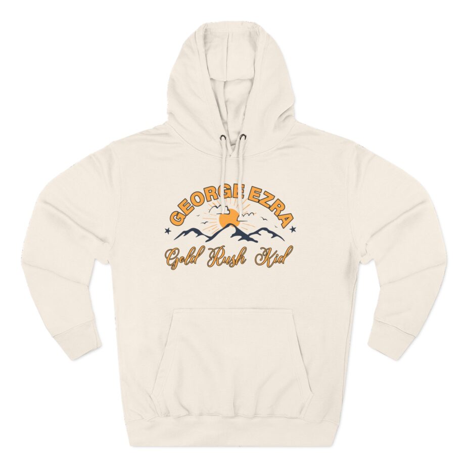 George Ezra Gold Rush Kid Mountains Three-Panel Fleece Hoodie