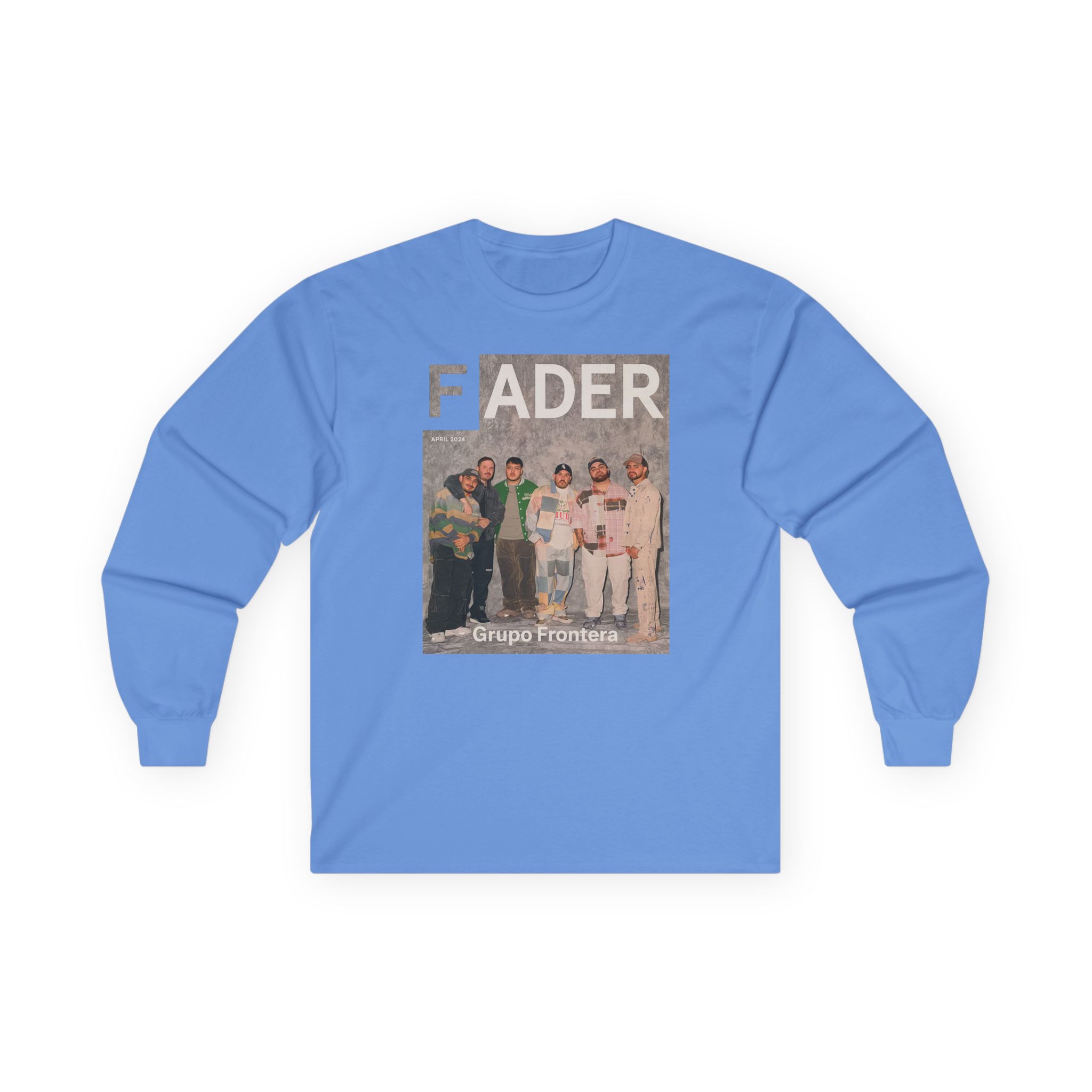 Grupo Frontera the Fader Cover Unisex Ultra Cotton Long Sleeve Tee