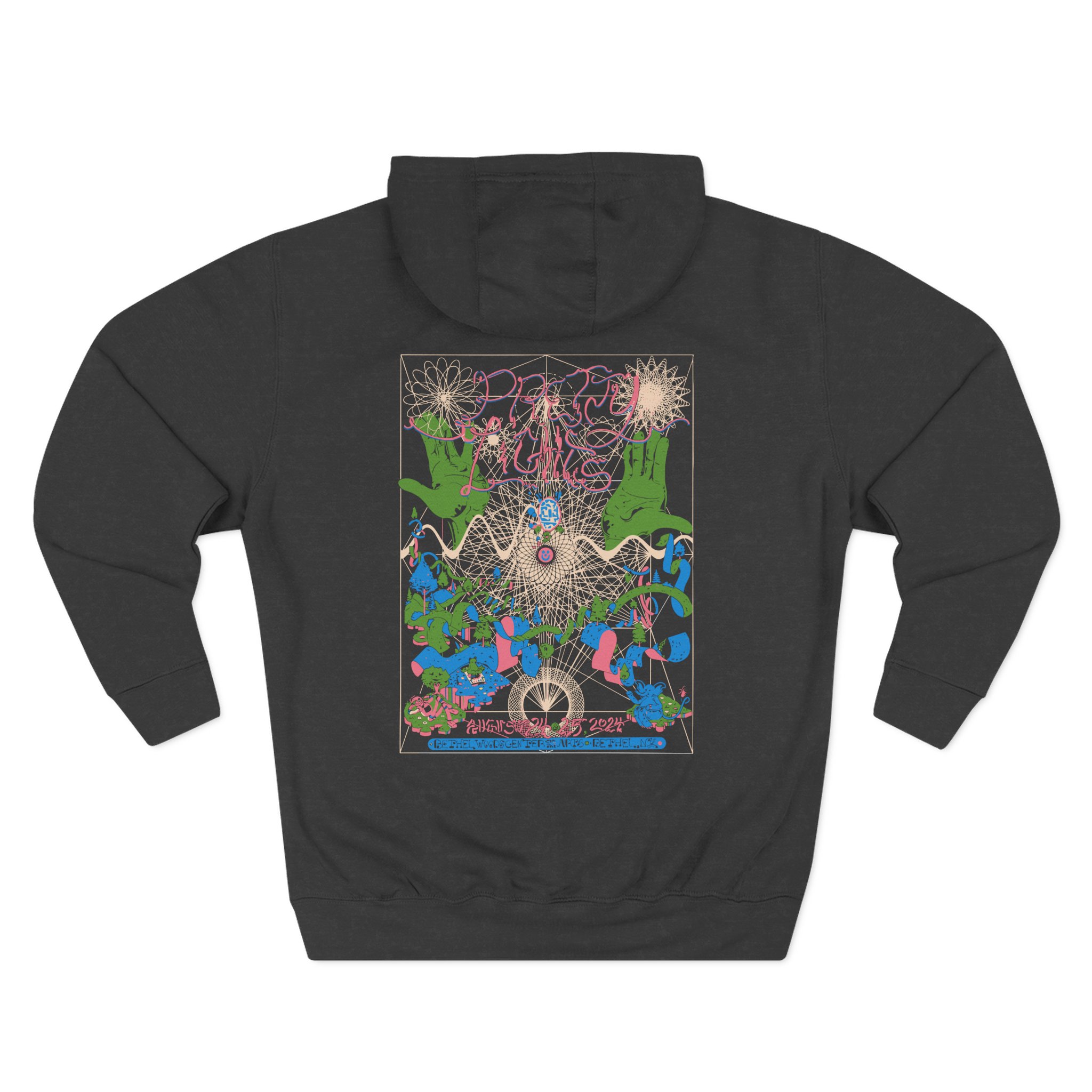 Pretty Lights Bethel Woods Three-Panel Fleece Hoodie