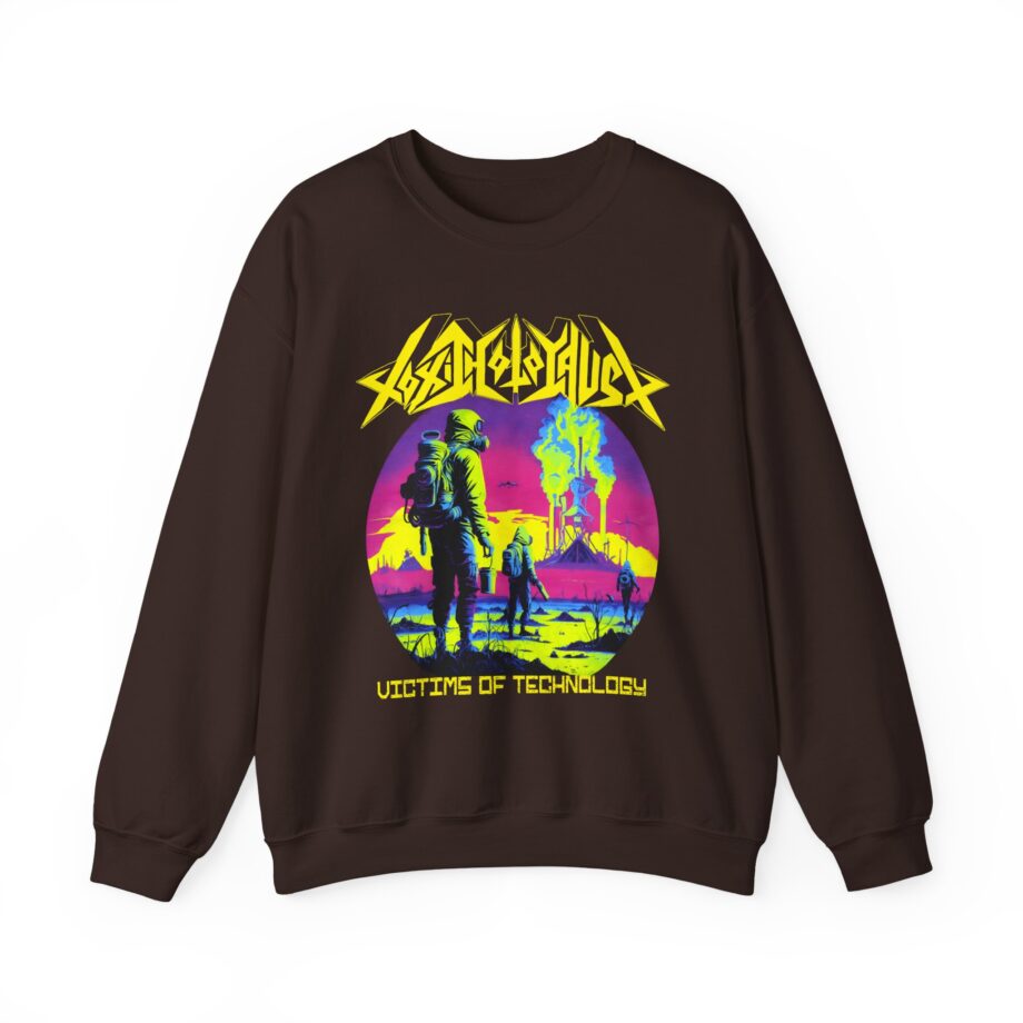 Toxic Holocaust Victims of Technology Unisex Heavy Blend™ Crewneck Sweatshirt