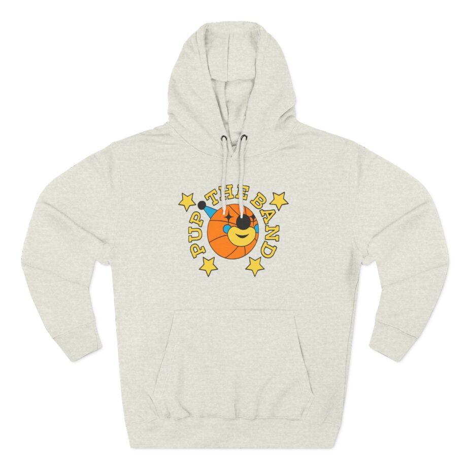 Pup Rock Three-Panel Fleece Hoodie