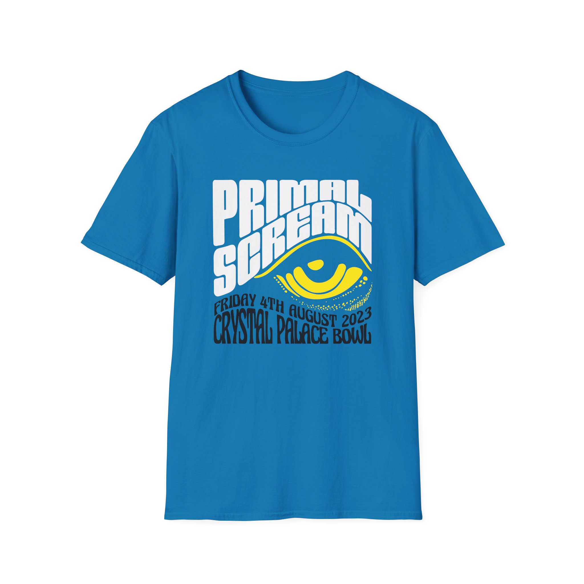 Primal Scream London Crystal Palace Bowl Unisex Softstyle T-Shirt