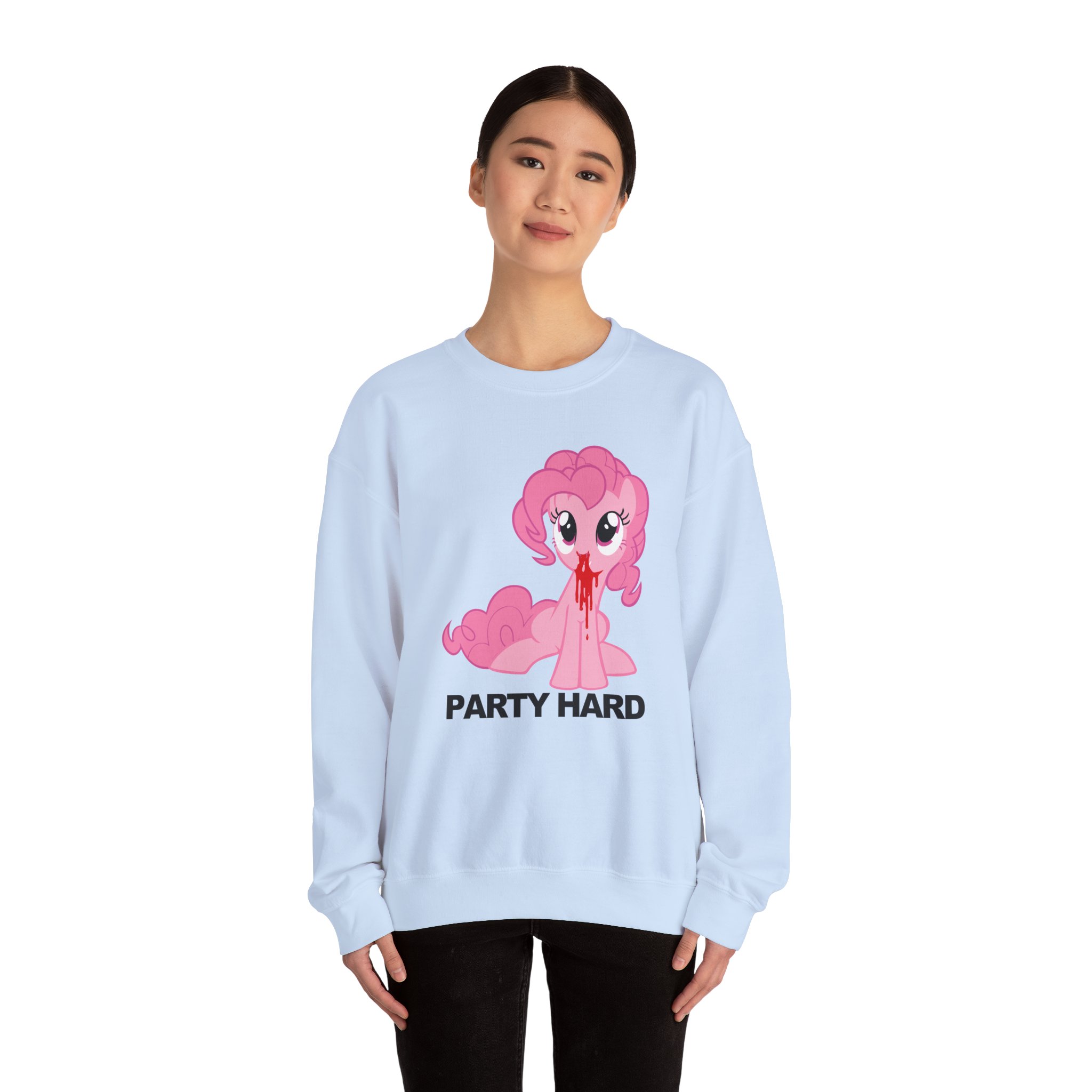 Andrew Wk Party Hard Unisex Heavy Blendâ„¢ Crewneck Sweatshirt