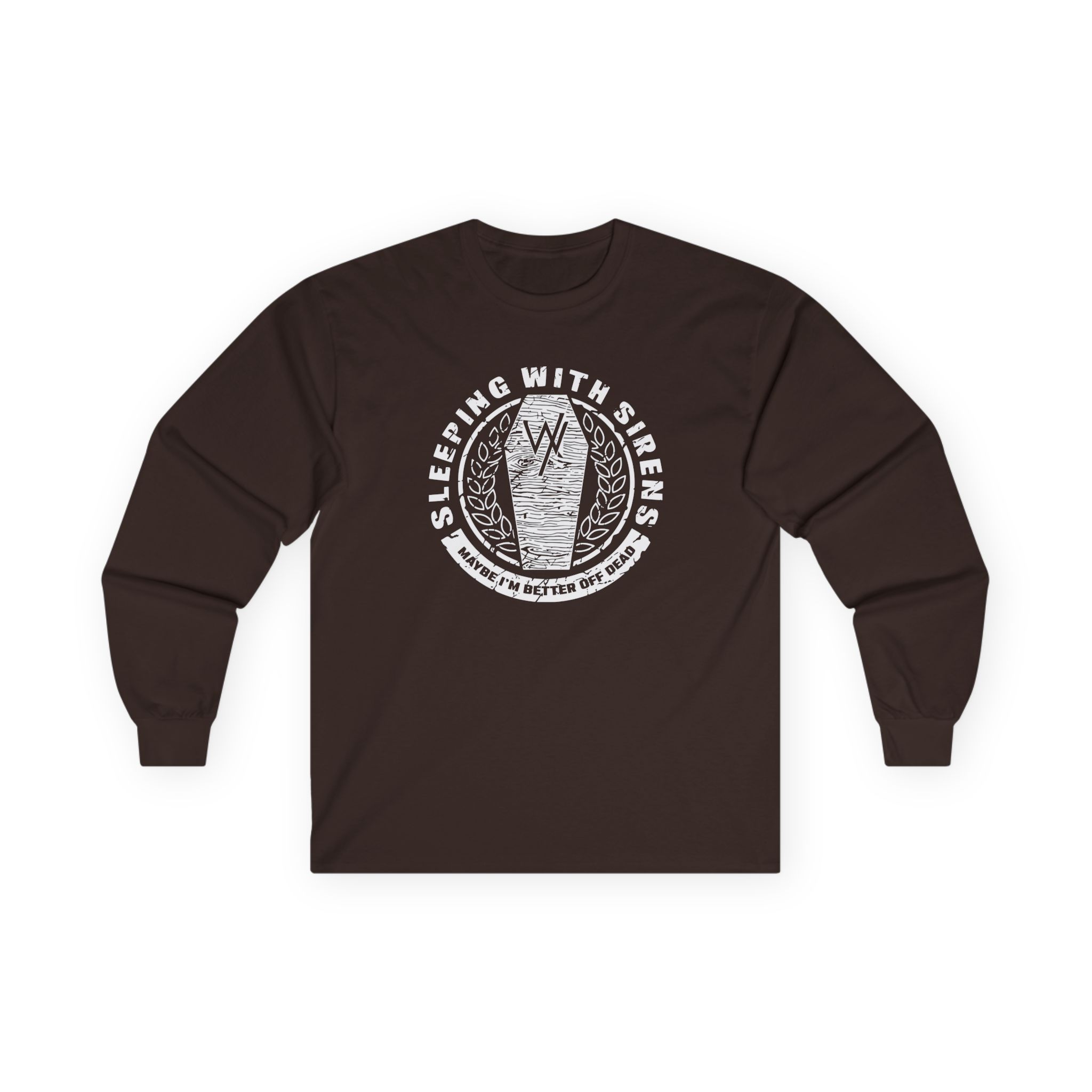 Sleeping With Sirens Coffin Unisex Ultra Cotton Long Sleeve Tee