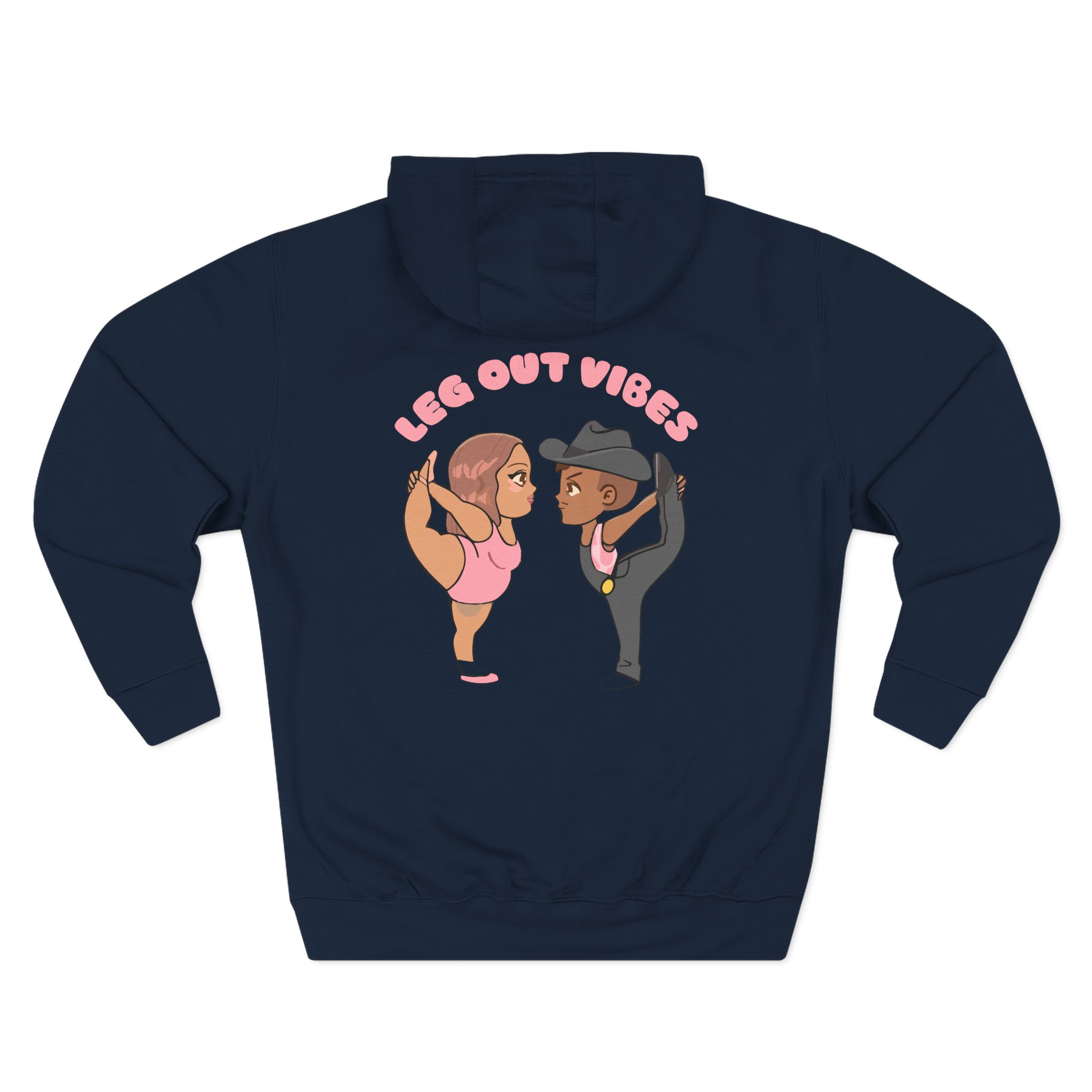 Shawty Bae Three-Panel Fleece Hoodie