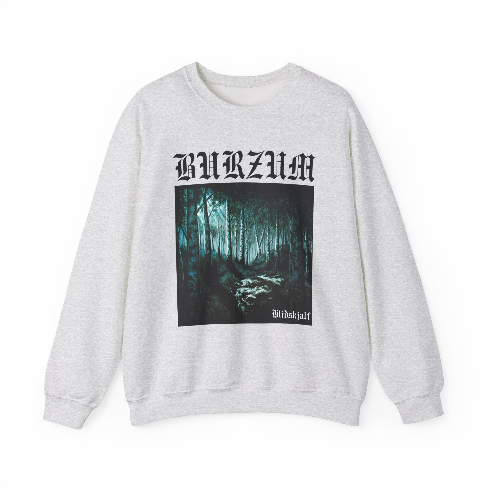 Burzum Hlidskjalf Unisex Heavy Blendâ„¢ Crewneck Sweatshirt