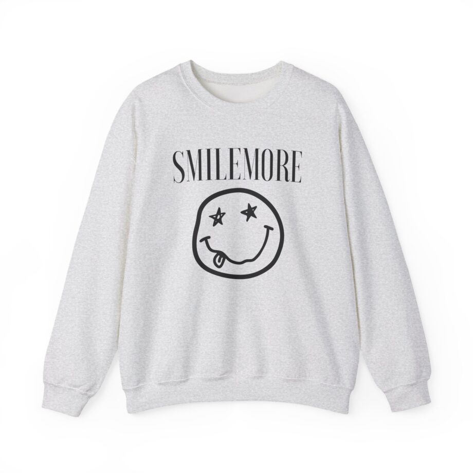Roman Atwood Smells Like Smile More Unisex Heavy Blend™ Crewneck Sweatshirt
