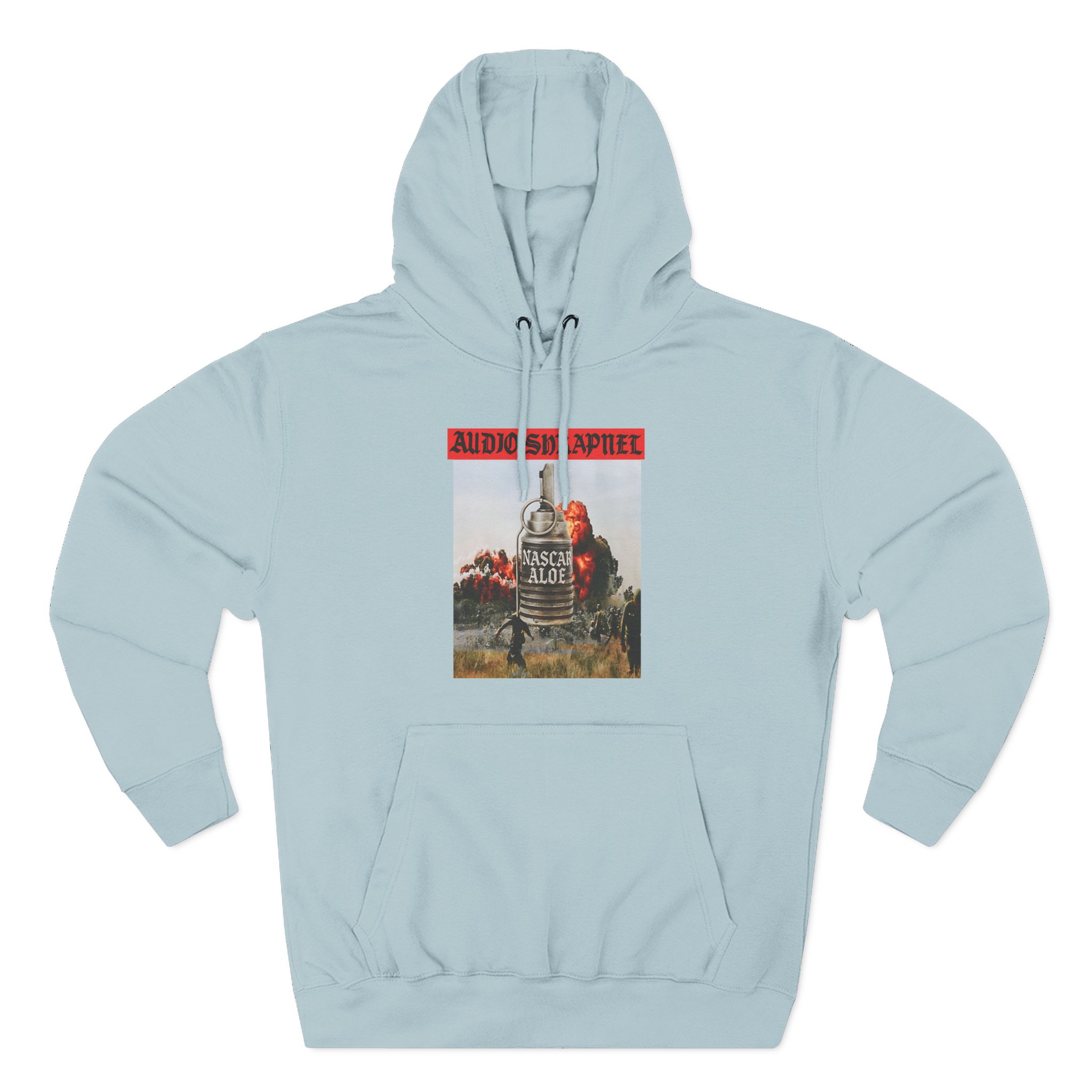 Nascar Aloe Grenade Three-Panel Fleece Hoodie