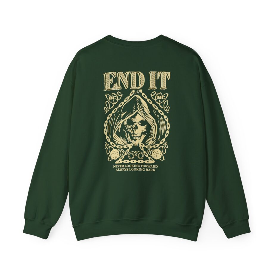 End It Spade Reaper Unisex Heavy Blend™ Crewneck Sweatshirt