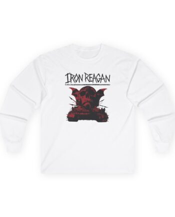 Iron Reagan Warning Unisex Ultra Cotton Long Sleeve Tee