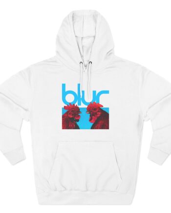 Blur Three-Panel Fleece Hoodie