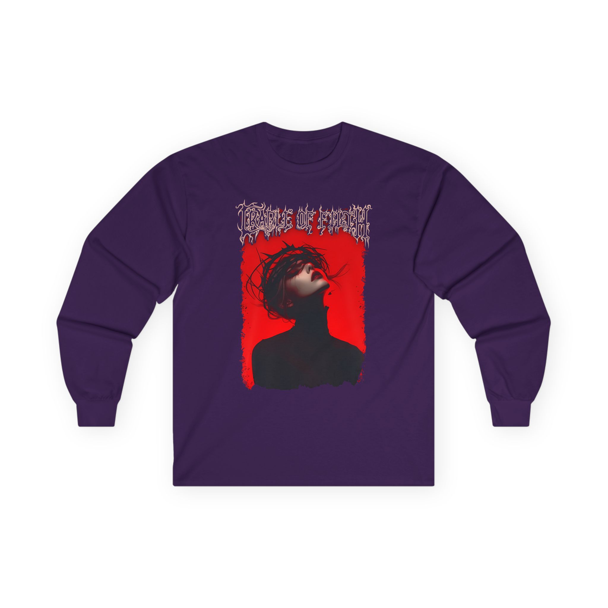 Cradle of Filth Bathe Me in Blood Unisex Ultra Cotton Long Sleeve Tee