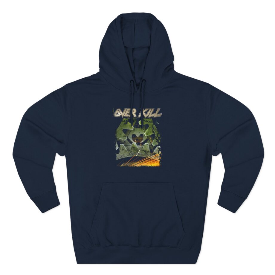 Overkill Mean Green Killing Machine Three-Panel Fleece Hoodie