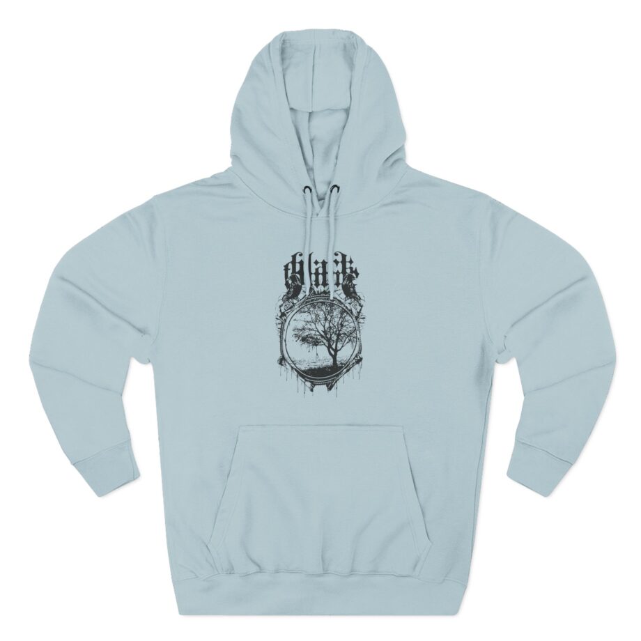 Black Tongue Murder Of Crows Three-Panel Fleece Hoodie