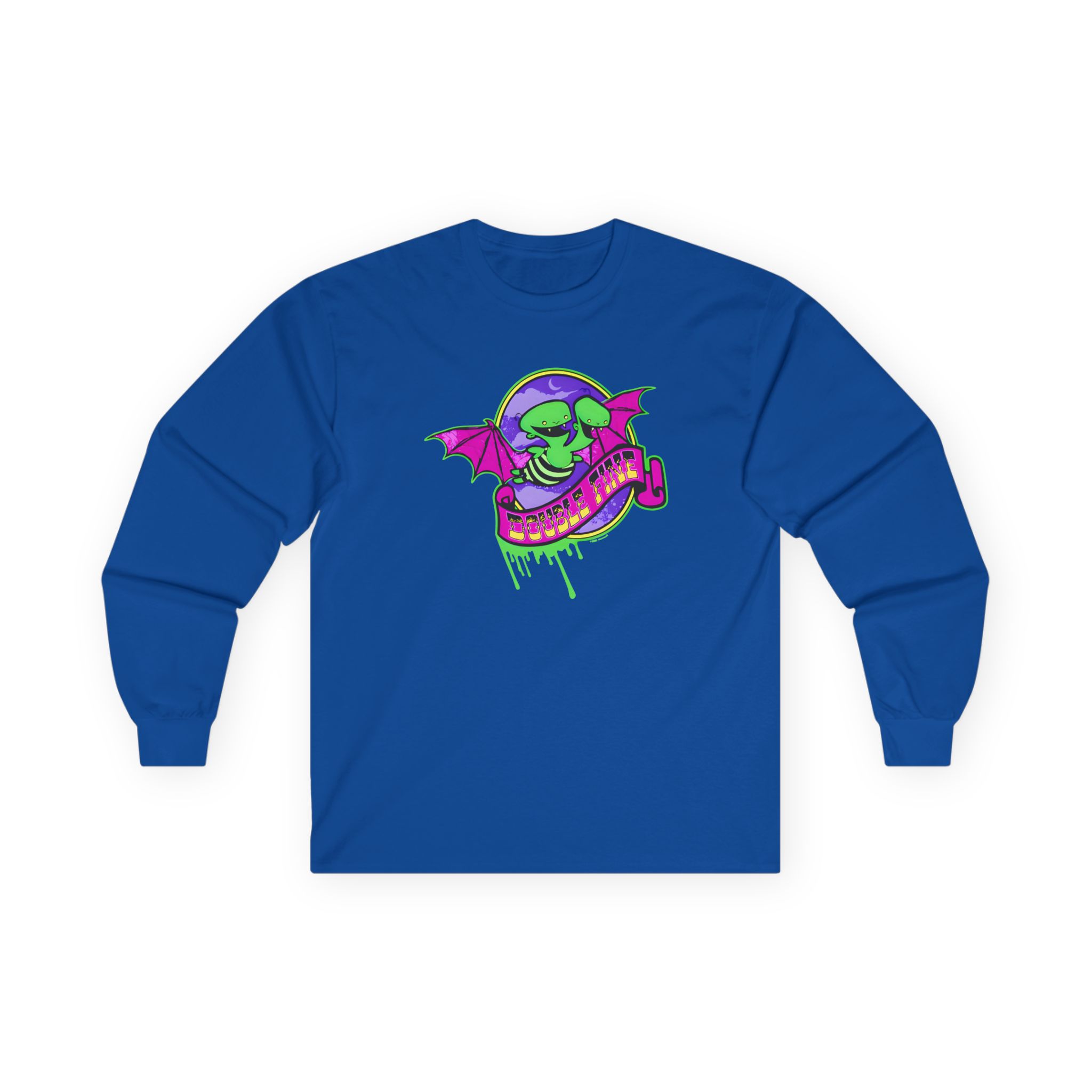 Double Fine Halloween Unisex Ultra Cotton Long Sleeve Tee