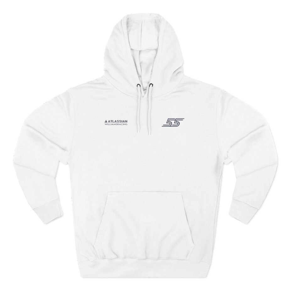 Carlos Sainz Atlassian Williams Racing Three-Panel Fleece Hoodie