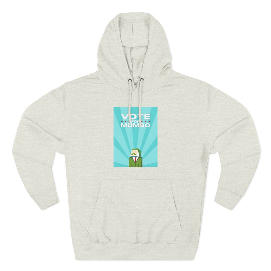 Mumbo Jumbo Vote for Mumbo Three-Panel Fleece Hoodie