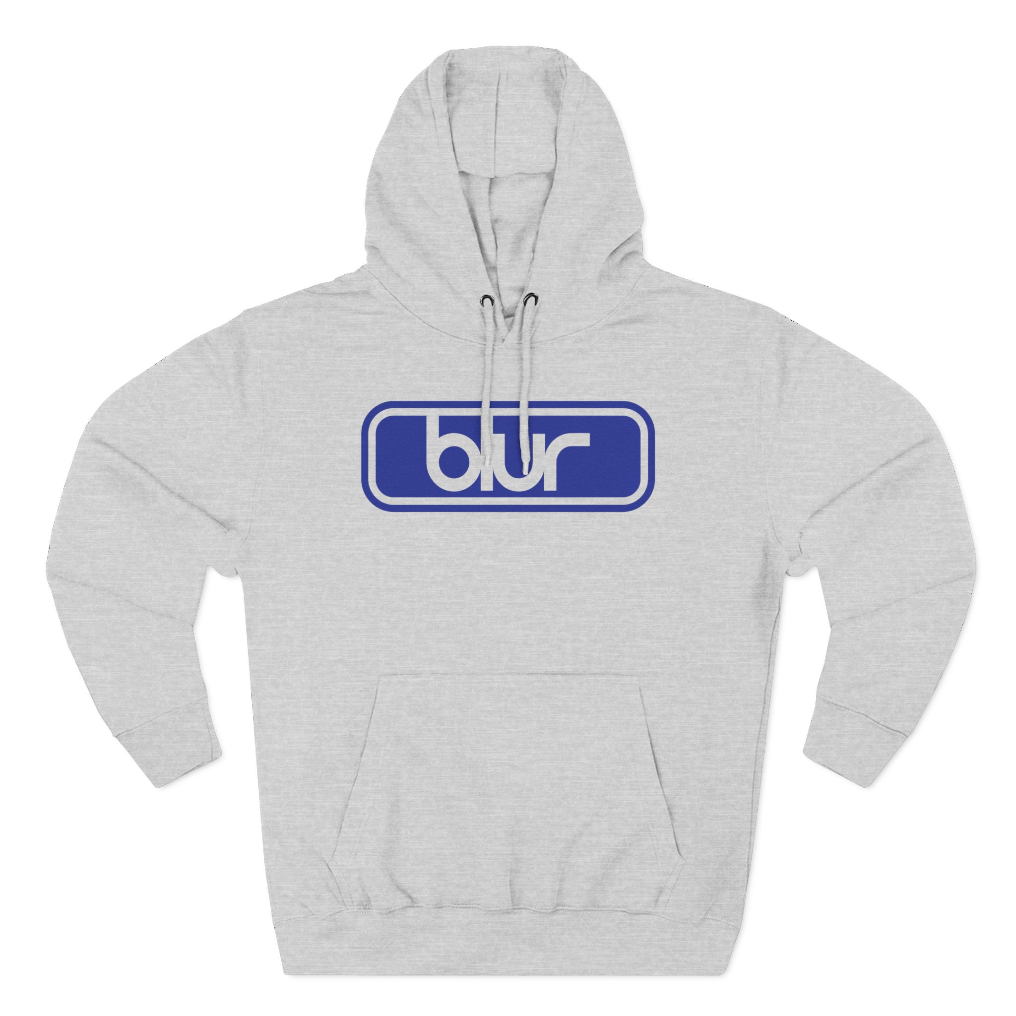 Blur Three-Panel Fleece Hoodie