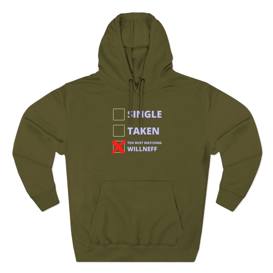 Will Neff Three-Panel Fleece Hoodie