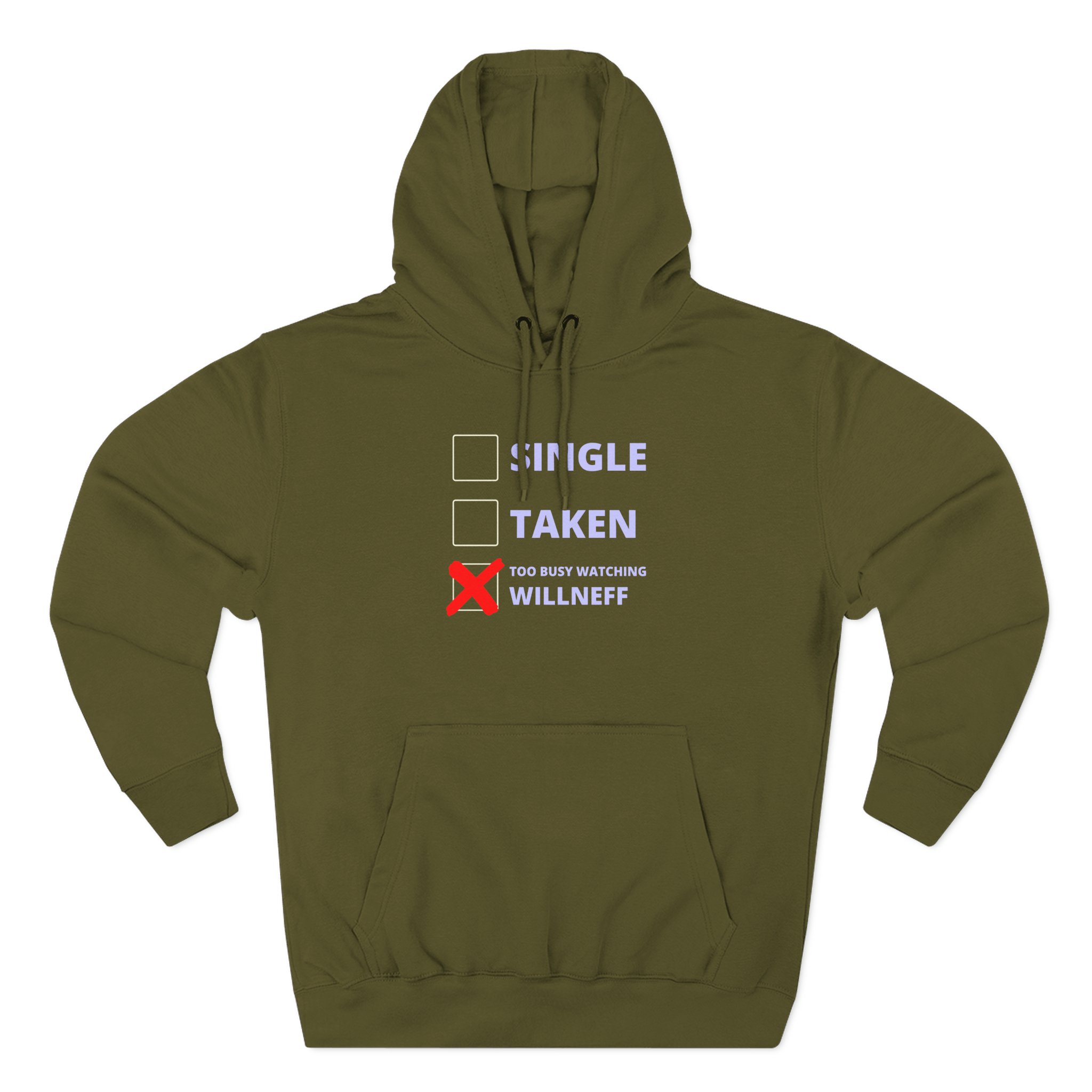 Will Neff Three-Panel Fleece Hoodie