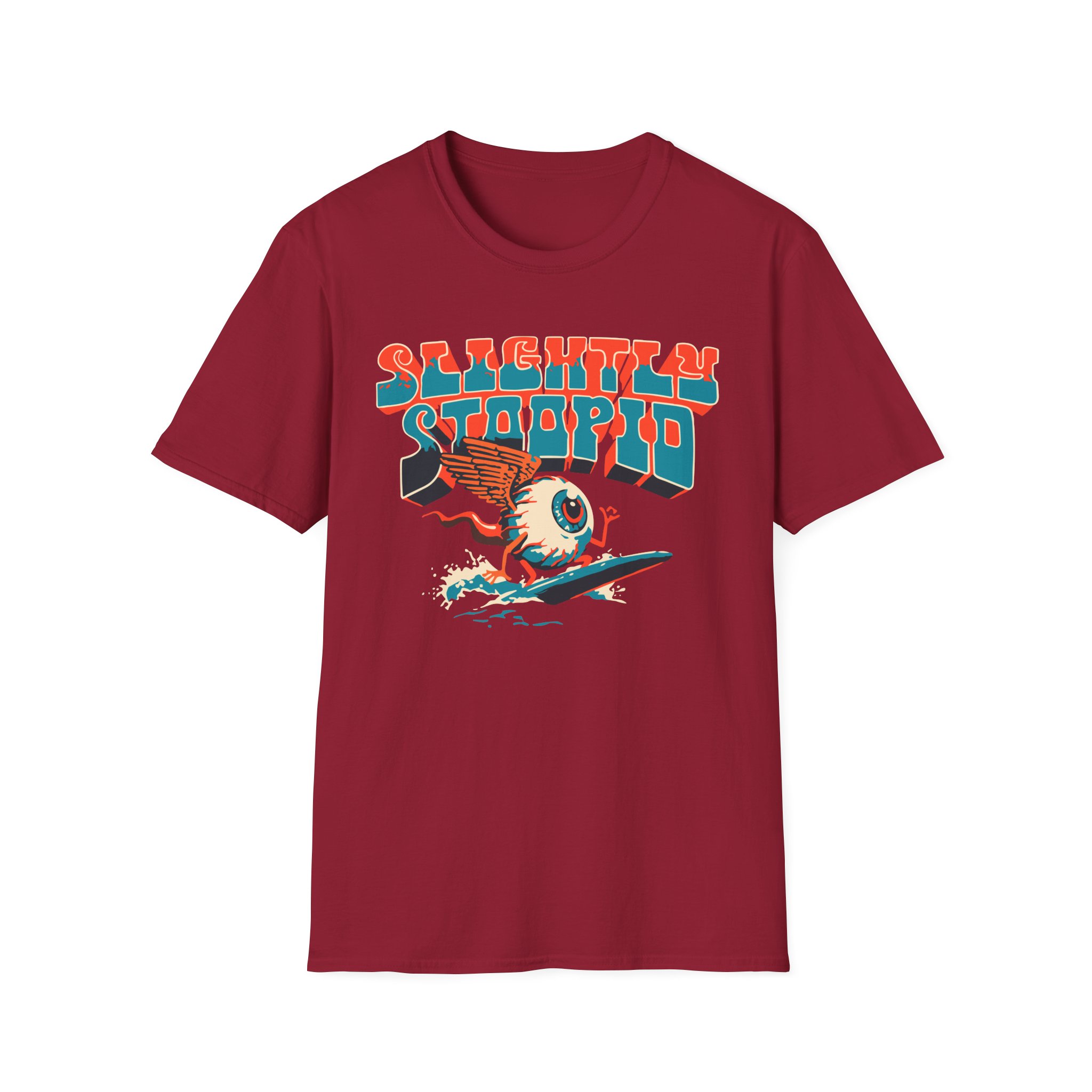 Slightly Stoopid Surfing Eyeball Unisex Softstyle T-Shirt