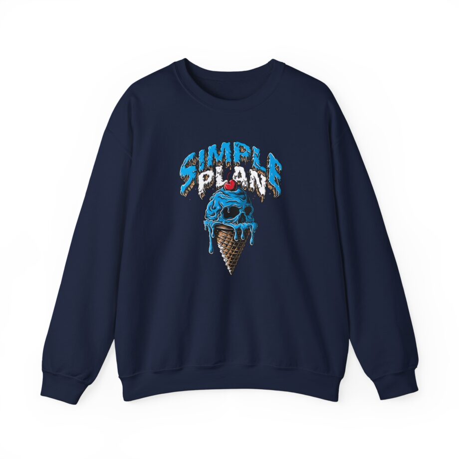 Simple Plan Ice Cream Unisex Heavy Blend™ Crewneck Sweatshirt
