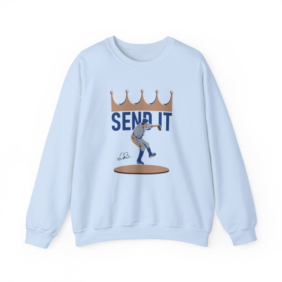 Trevor Bauer Send It Unisex Heavy Blend™ Crewneck Sweatshirt