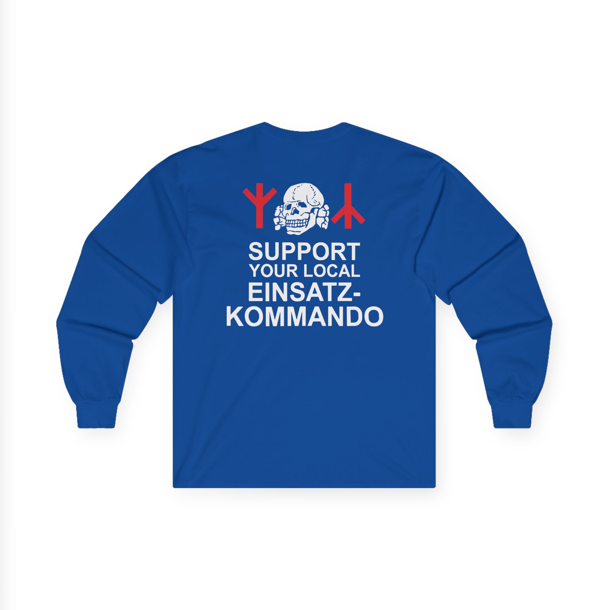 Burzum Support Your Local Einsatz Kommando Unisex Ultra Cotton Long Sleeve Tee